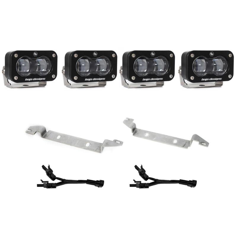 Baja Designs 2025 Toyota 4Runner S2 SAE Fog Pocket Light Kit - Clear