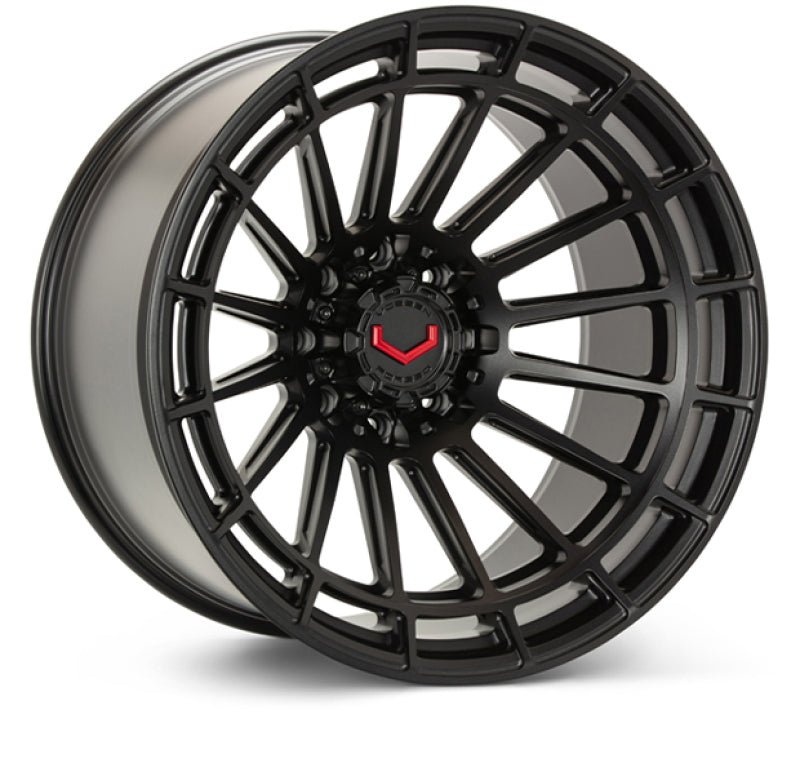 Vossen LCX-01 24x12 - 8x165.1 - ET44 - Ultra Deep - 125.1 - Satin Black Wheel