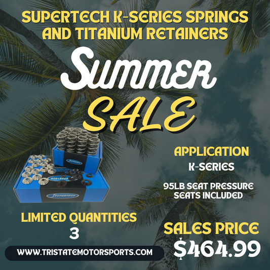 Supertech - K-Series Springs and Titanium Retainers