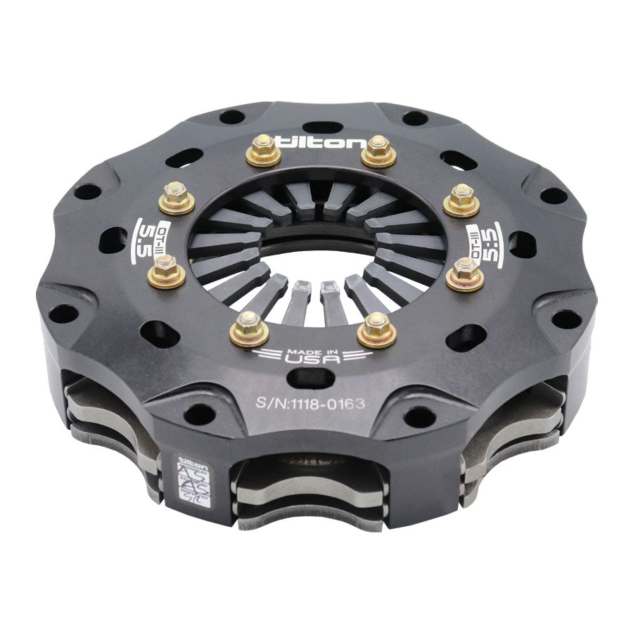 Tilton Racing - CLUTCH, METAL, 5.5", 3 PL, HR, ORANGE, STEP