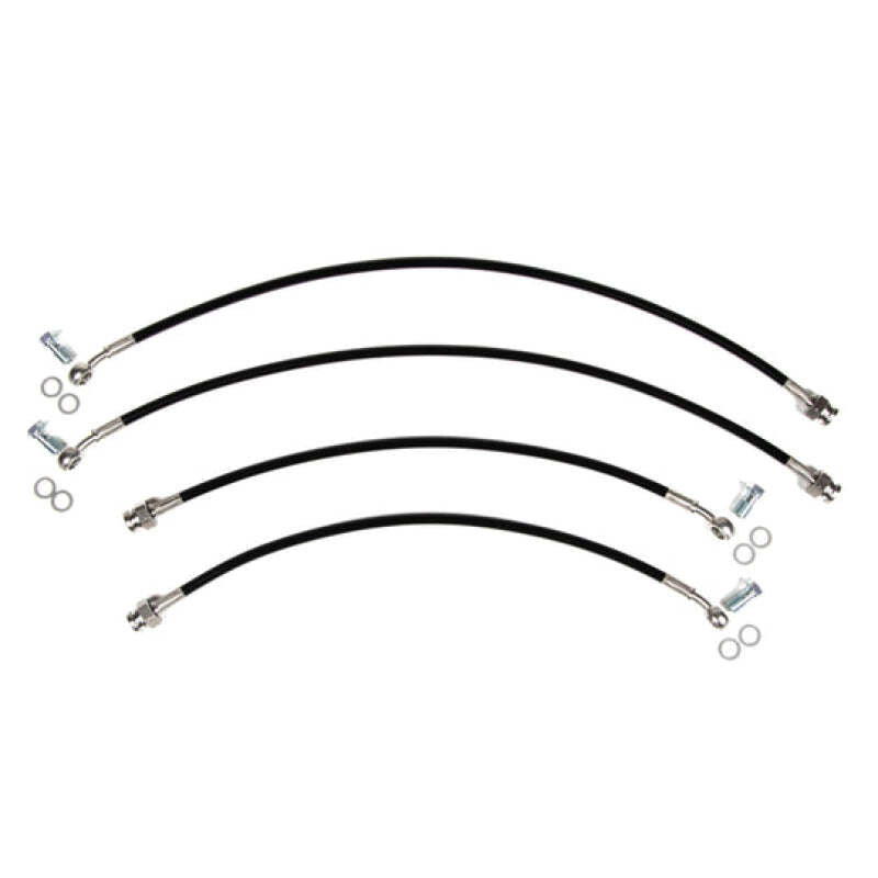 Chase Bays 97-13 Chevrolet Corvette C5/C6 Caliper Brake Lines - Front & Rear Lines