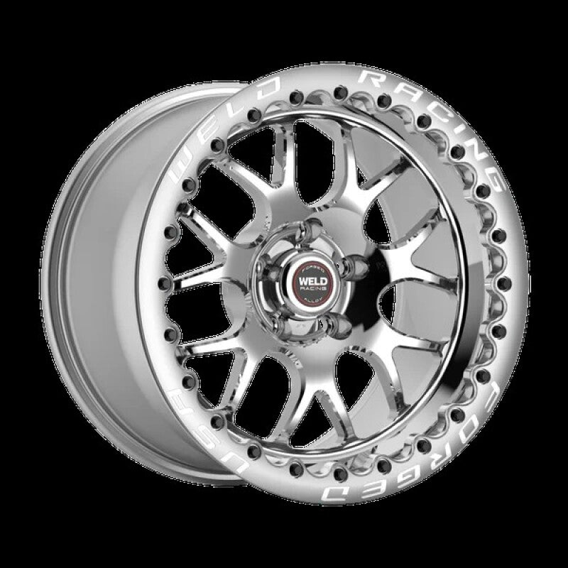 Weld S77 17x10 / 5x115 BP / 6.7 BS Polished Wheel SBL