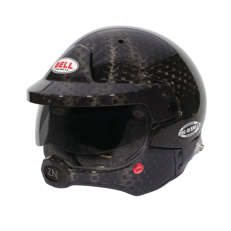 Bell Helmet Mag-10 Rally Carbon (Hans) 58(7 1/4) Fia8859-2024/Sa2025