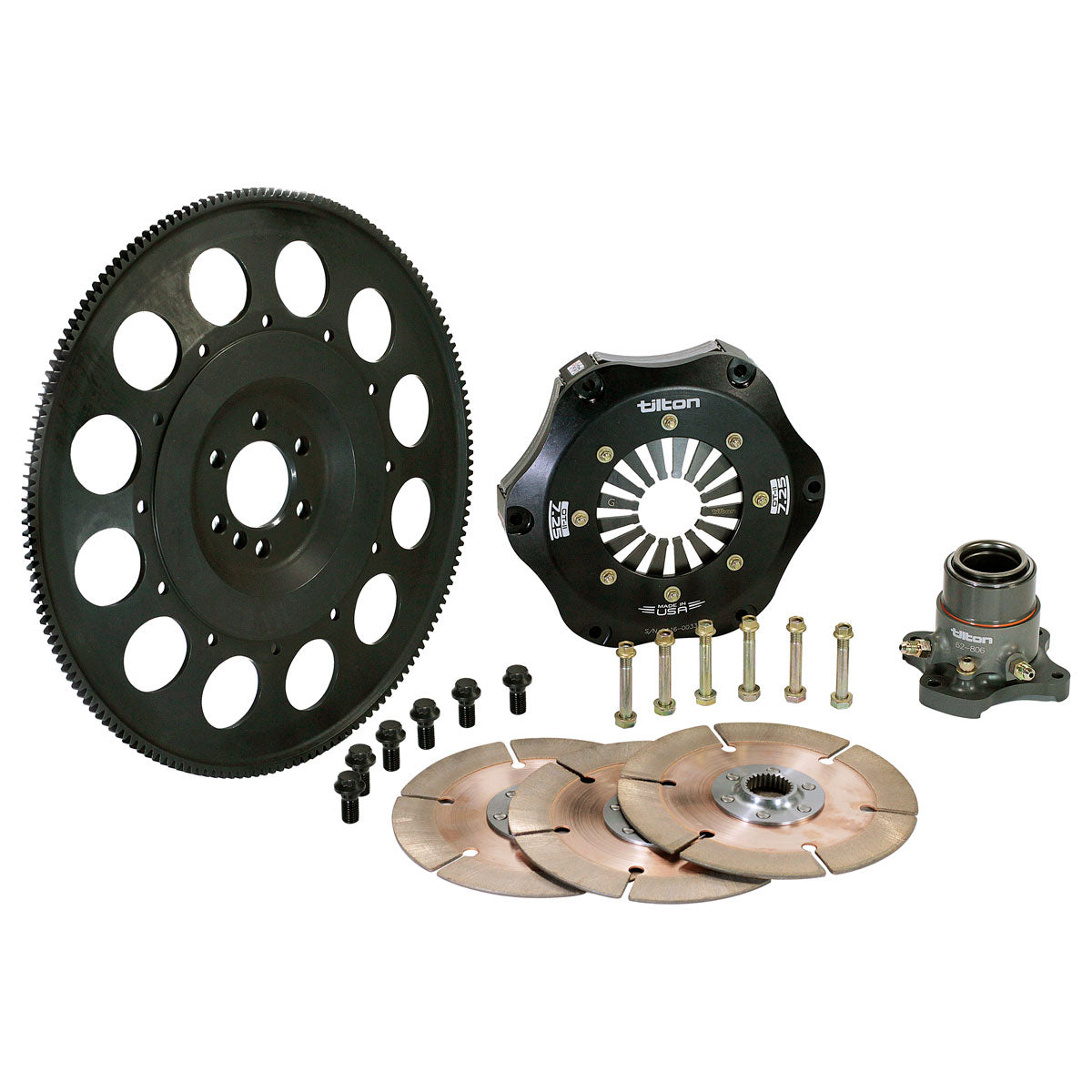Tilton Racing - CFA, CORVETTE C6, 7.25", METAL, 3 PL