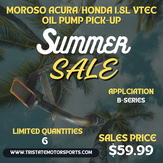 Moroso - B-Series Oil Pump Pickup Acura/Honda 18L VTEC