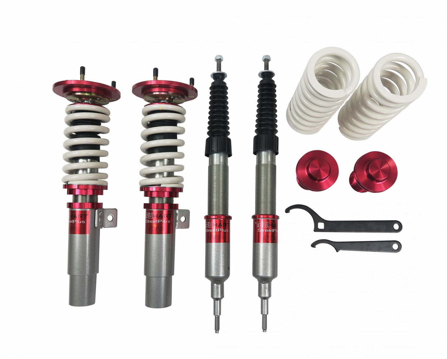 TruHart - StreetPlus Coilovers For 07-11 BMW 1-Series E82/E88 06-11 BMW 3-Series E90
