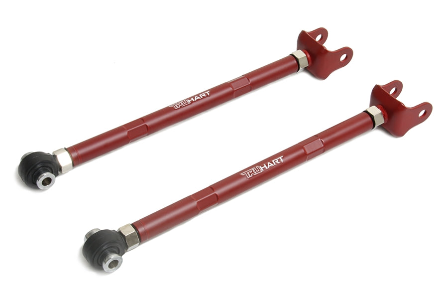 TruHart - Rear Lower Control Arms w/ Red For 03-07 Infiniti G35 03-08 Nissan 350Z