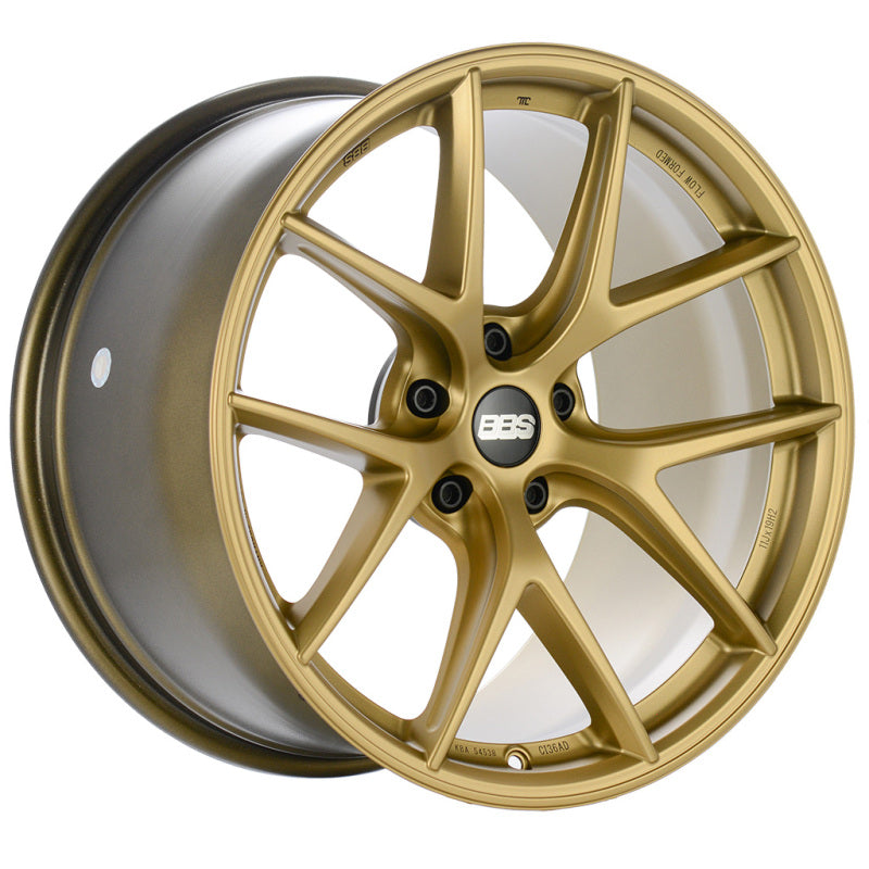 BBS Unlimited CI-R 20x8.5 ET65.5 (Face 0) Satin Gold Wheel