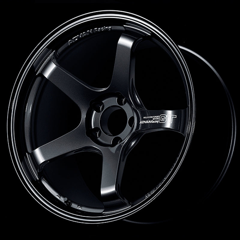 Advan GT Beyond 20x10 +30 5x114.3 Racing Titanium Black Wheel