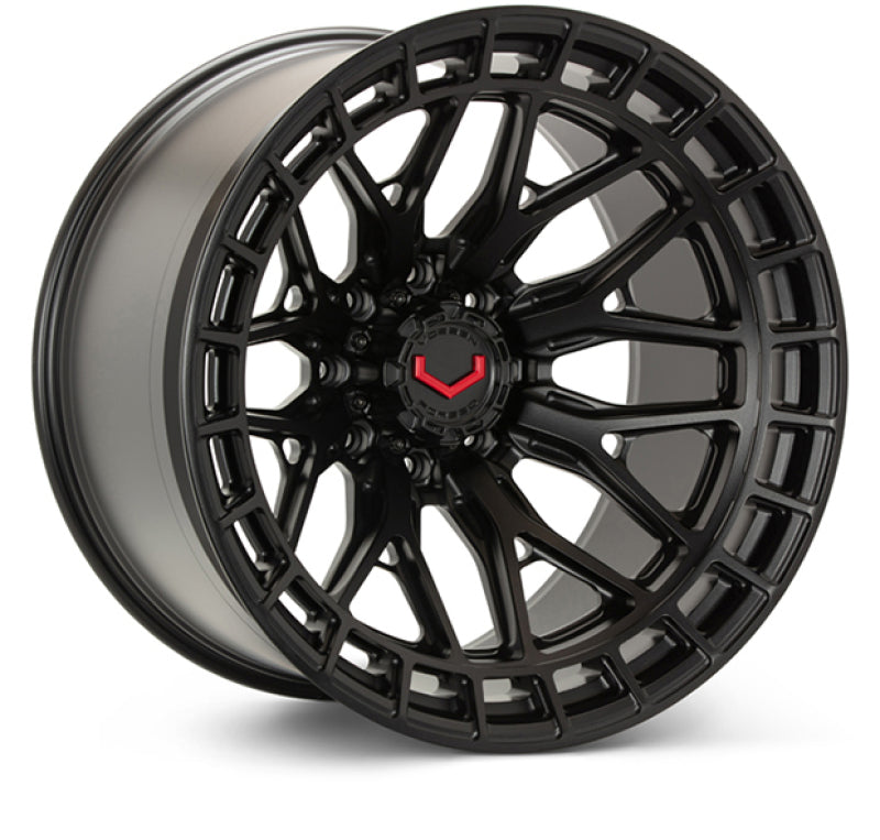 Vossen LCX-02 24x10 - 8x180 - ET+15 - Deep - 124.3 - Satin Black Wheel
