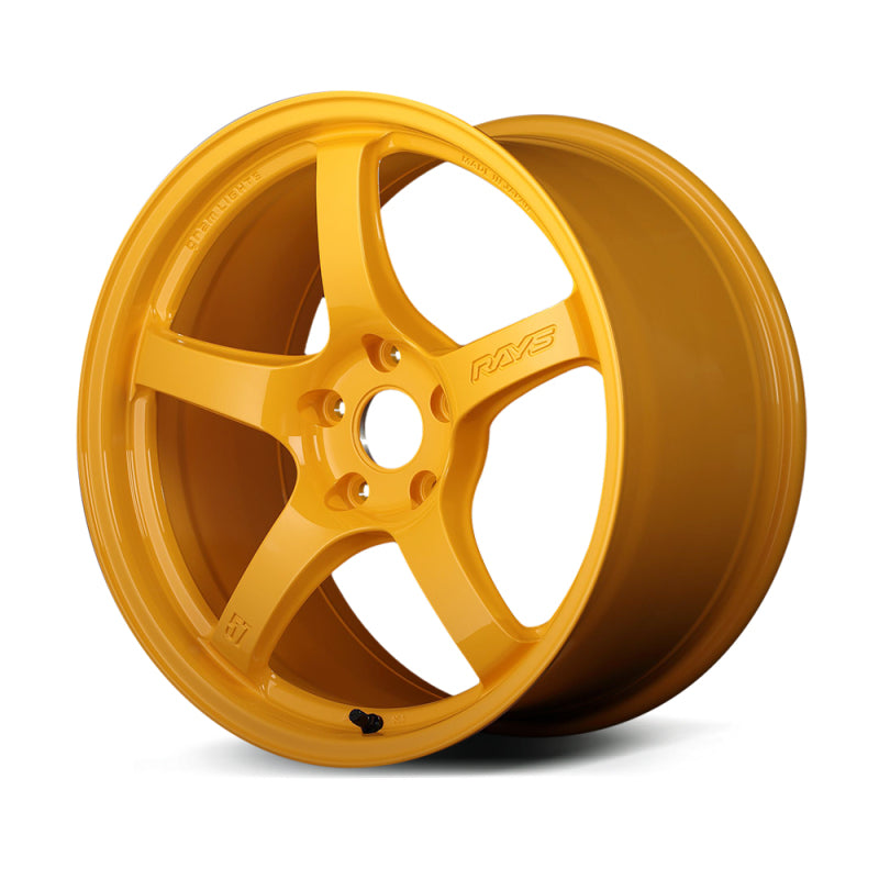 Gram Lights 57CR 17x9.0 +12 5x114.3 Mach Yellow