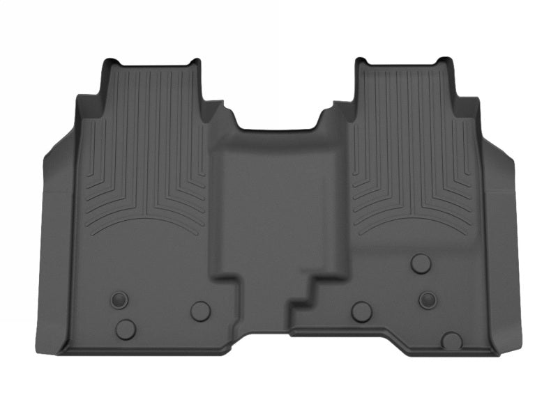 WeatherTech 2024 Chevrolet Silverado EV Rear FloorLiner for Vinyl Floors - Black