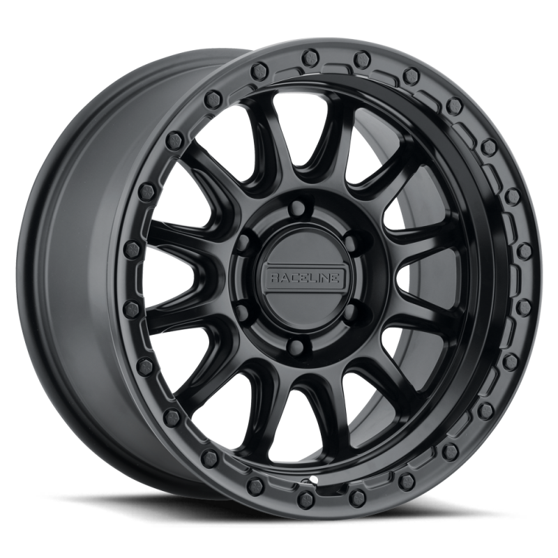 Raceline 960B Alpha 18x9in / 6X135 BP / 18mm Offset / 87.1mm Bore - Satin Black