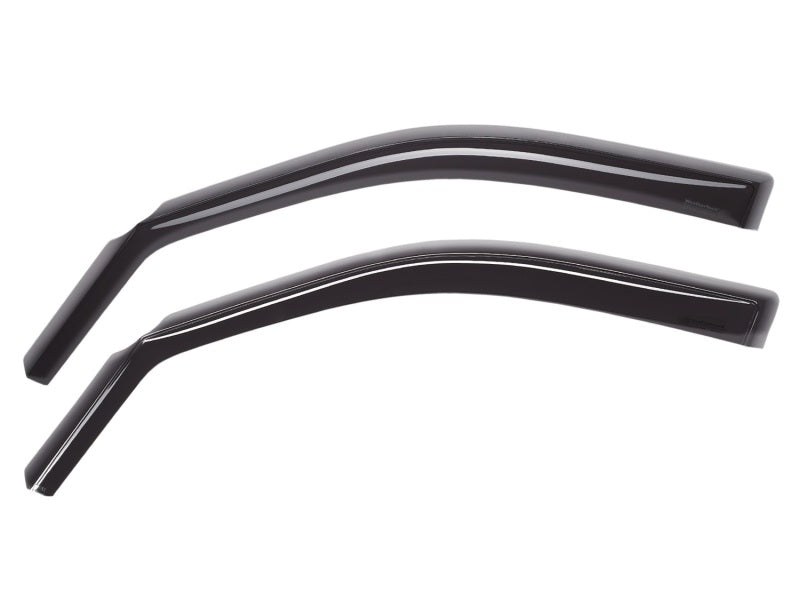 WeatherTech 2026 Toyota RAV4/RAV4 Plug-In Hybrid Front Side Window Deflectors Front - Matte Black