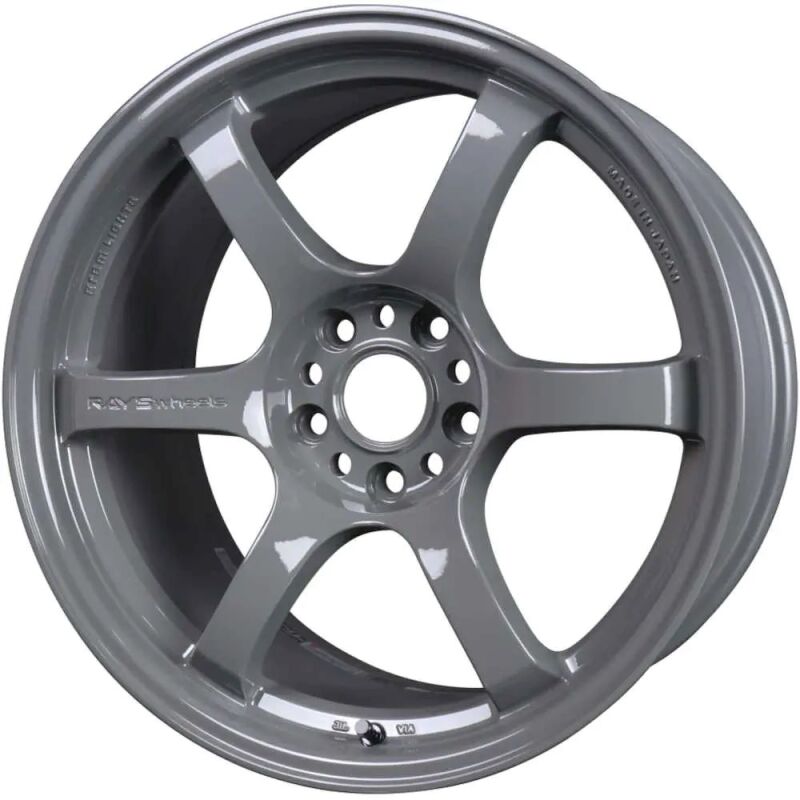 Gram Lights 57DR 17x9.0 +22 5x114.3 Glossy Gray Wheel