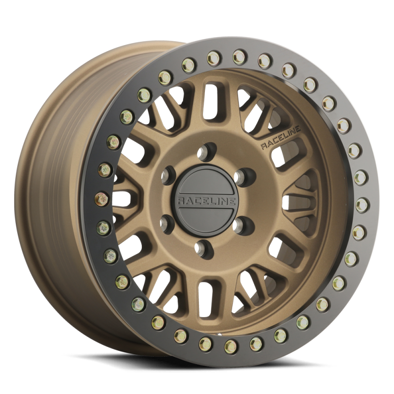 Raceline RT951 Ryno 17x9in / 6X139.7 BP / -12mm Offset / 106.1mm Bore - Bronze