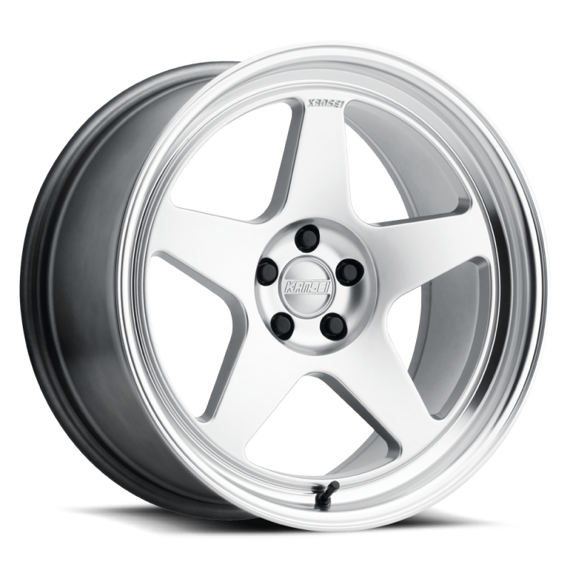 Kansei K12H Knp 19x9.5in / 5x112 BP / 22mm Offset / 66.56mm Bore - Hyper Silver Wheel