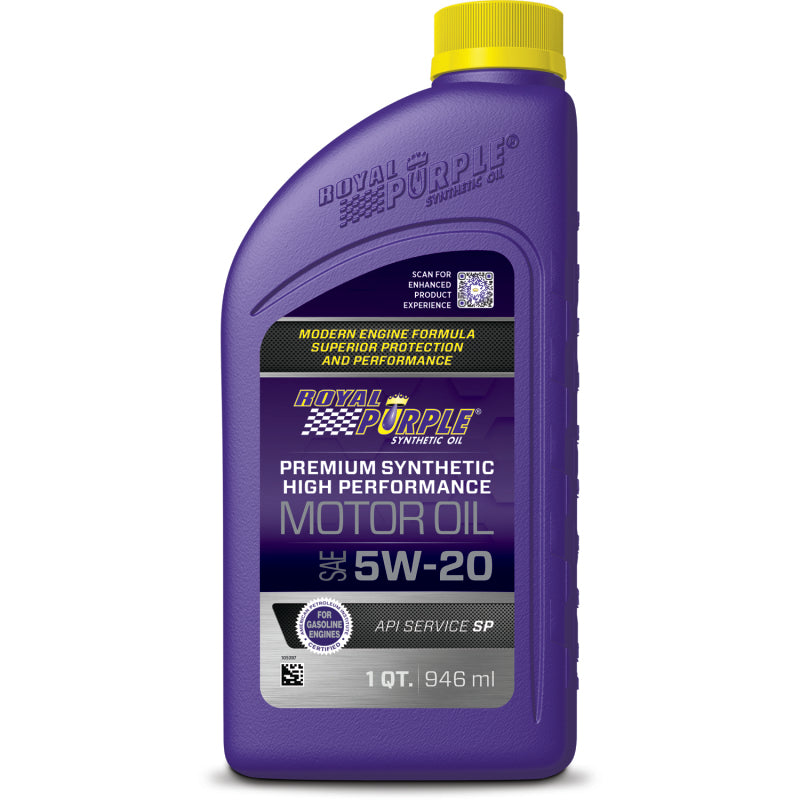 Royal Purple Premium Synthetic High Performance Multi-Grade 5W20 Motor Oil - 1 Quart