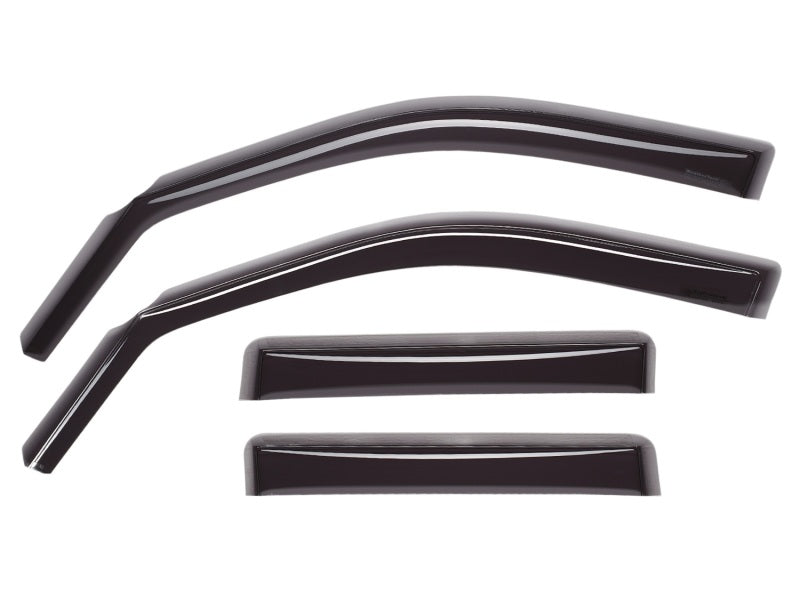 WeatherTech 10-14 Subaru Legacy/Outback Front & Rear Side Window Deflectors - Matte Black