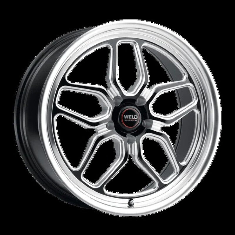Weld S107 20X10.5 Laguna 5X114.3 ET50 BS7.75 Gloss Black MIL Dia 72.56