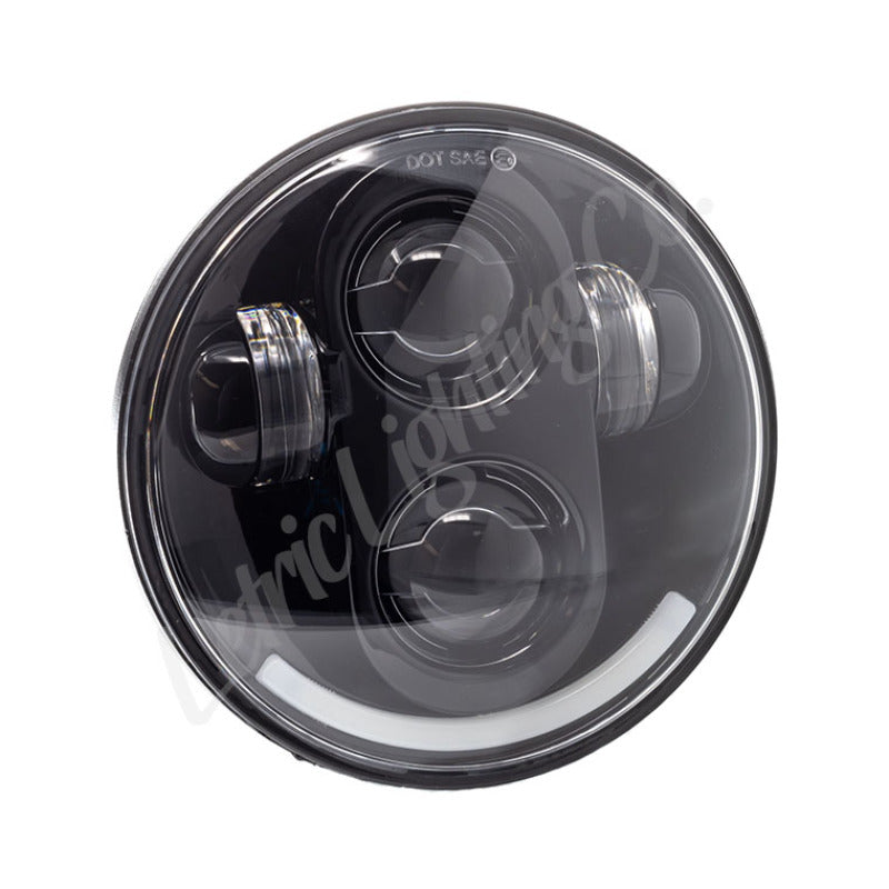 Letric Lighting 5.75" LED Black Premium Headlight