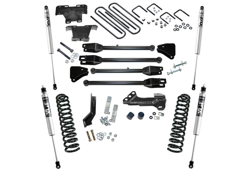 Superlift 17-20 Ford F-250/F-350 SuperDuty 4WD Diesel 4in Link Lift Kit w/ Fox 2.0 Shocks