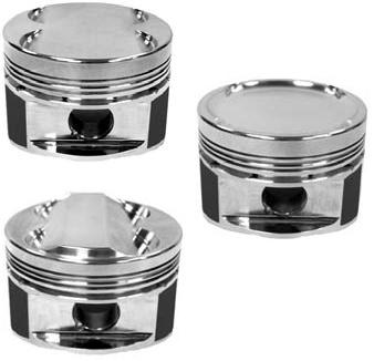Manley 94-01 Acura Integra GSR (B18C1) 81.5mm +.5mm Oversize Bore 11.0:1 Dome Piston Set with Rings