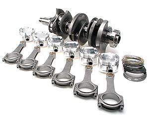 Brian Crower Nissan VQ35DE Stroker Kit - 86.4mm Stroke Billet Crank BC625+ Rods (5.675 inch) Custom