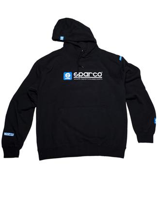 Sparco Sweatshirt Hooded WWW Blk Xxlrg