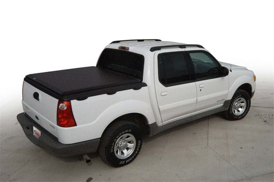 Access Original 07-10 Ford Explorer Sport Trac (4 Dr) 4ft 2in Bed (Bolt On - No Drill) Roll-Up Cover