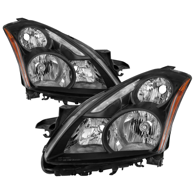 xTune Nissan Altima 10-12 4Dr OE Style Headlights (Halogen Models Only) - Black HD-JH-NA104D-AM-BK