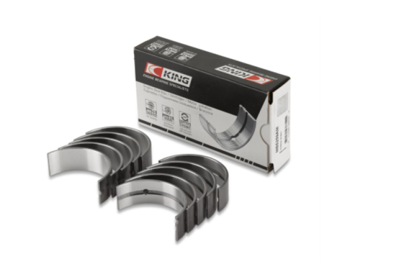 King Engine Bearings Subaru FA20/ Toyota 4U-GSE/ O/S Housing .005in (Size 0.25) Main Bearing Set