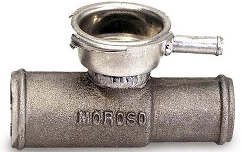 Moroso Radiator Hose Filler - 1-1/4in Hose to 1-1/4in Hose - Cast Aluminum