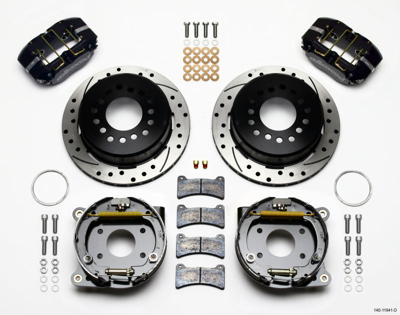 Wilwood Dynapro Low-Profile 11.00in P-Brake Kit Drilled AMC 71-74 2.60in Offset