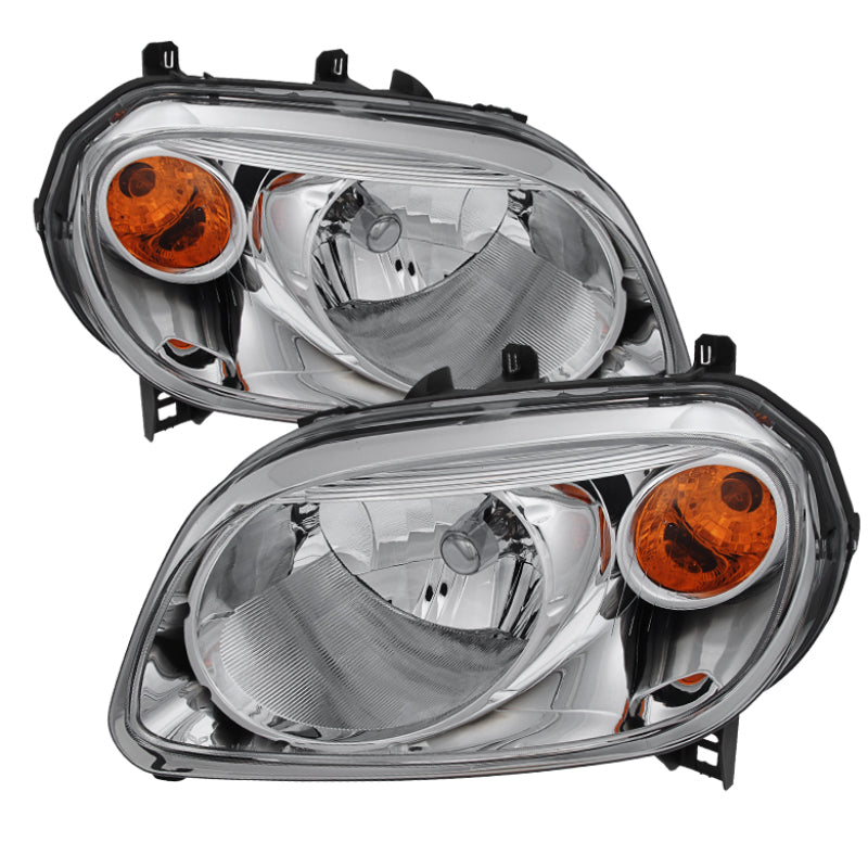 xTune Chevy Hhr 2006-2011 Crystal Headlights Chrome HD-JH-CHHR06-C