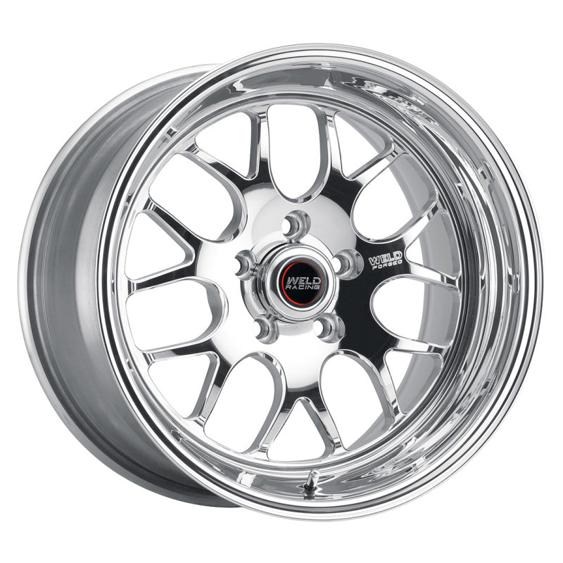 Weld S77 17x10 / 5x115 BP/ 6.7 BS Polished Wheel (High Pad) - Non-Beadlock