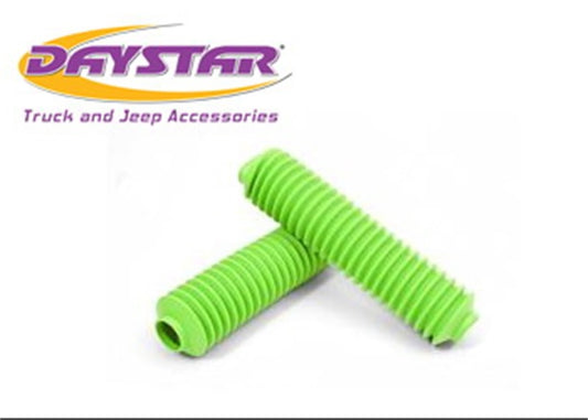 Daystar Shock Boots and Zip Ties Bagged Fluorescent Green Pair