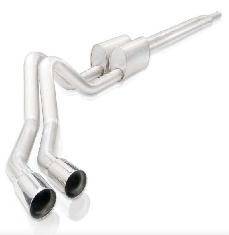 Stainless Works 2019+ Chevrolet Silverado 5.3L 3in Redline Catback Factory Connect Dual Polished Tip