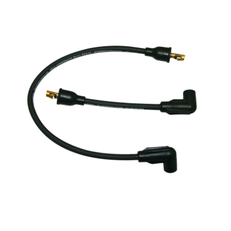 Moroso Harley-Davidson 80-84 FL / 84-99 FXST/FLST / 91-98 FXD Suppression Core Wire Set - Black