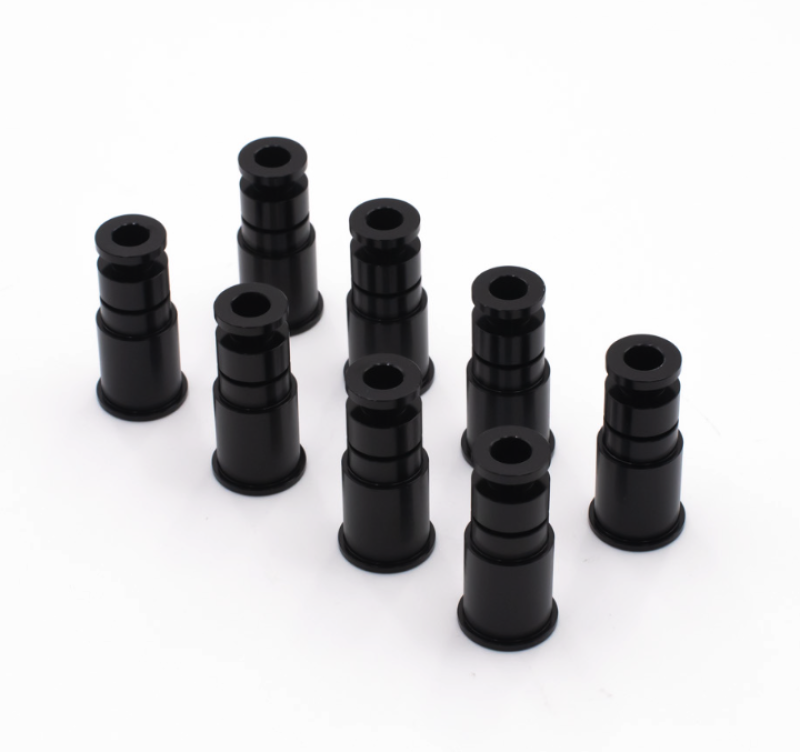 BLOX Racing 14mm Adapter Top (1in) w/Viton O-Ring (Set of 8)