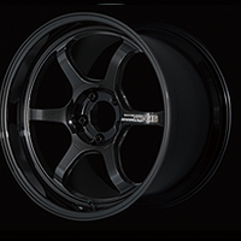 Advan R6 18x11.0 +30 5x114.3 Racing Titanium Black Wheel
