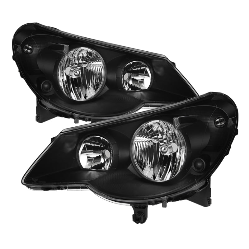 xTune Chrysler Sebring 07-10 OEM Style Headlights Black HD-JH-CHRSE07-BK