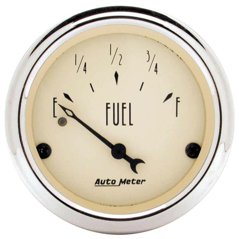 AutoMeter Gauge Kit 5 Pc. 3-1/8in. & 2-1/16in. Mech. Speedo. Wtmp & Oilp Antique Beige