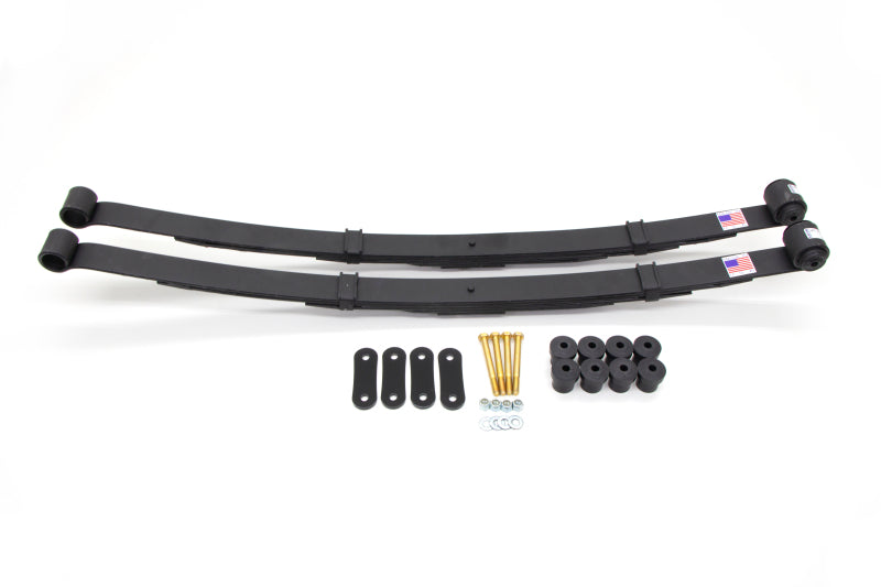 UMI Performance 70-81 GM F-Body Rear 2in Leaf Springs Shackle Kit - Poly
