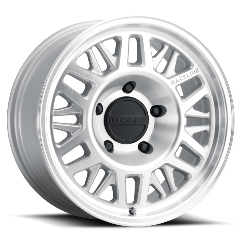 Raceline 451MC Ryno TR Trailer 14x6in / 5X4.5 BP / 0mm Offset / 3.19mm Bore - Machined CC
