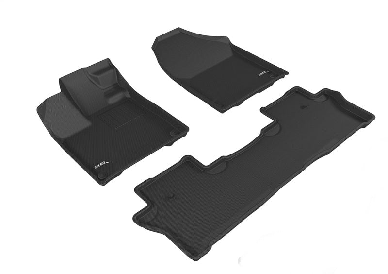 3D MAXpider 19-26 Honda Passport Kagu Black Full Set