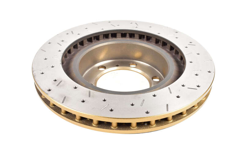 DBA 2012 Toyota 4Runner/11-12 FJ Cruiser Front Drilled and Slotted 4000 Series Rotor