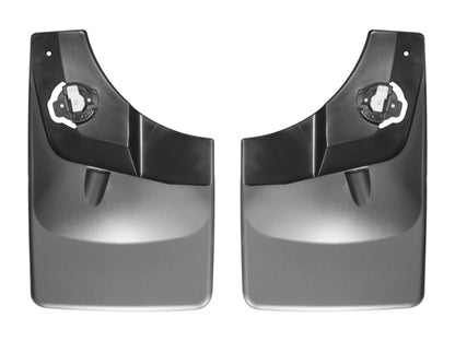 WeatherTech 2015 Ford F-150 w/ Fender Lip Molding No Drill Rear Mudflaps