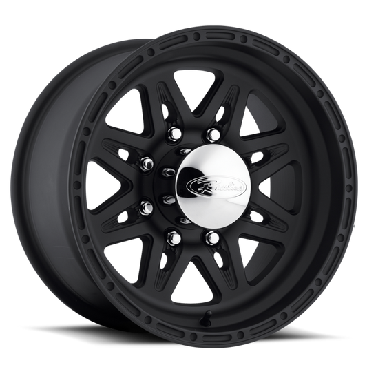 Raceline 892 Renegade 16x10in / 8x165.1 BP / -25mm Offset / 130.81mm Bore - Satin Black Wheel