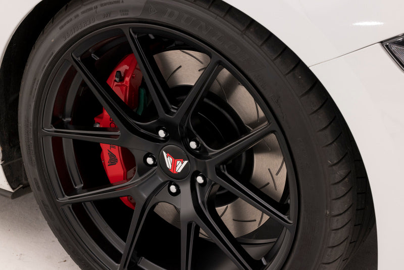 DBA 2009-2013 Cadillac CTS-V V Series Front Slotted T3 4000 Series Uni-Directional Rotor w/Black Hub